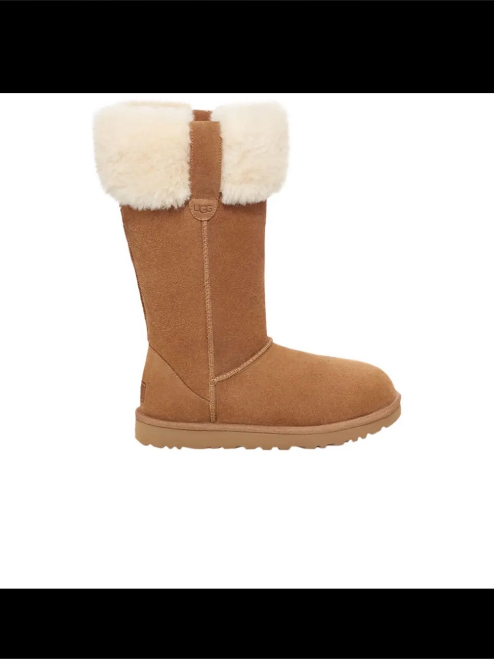 UGG Suhenny Tall Sheepskin Boot in Chestnut new no box.